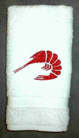 1 G�stehandtuch Krabbe - Bild vergr��ern 