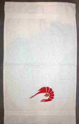 1 G�stehandtuch Krabbe - Bild vergr��ern 